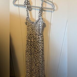 Leopard Print Maxi Dress